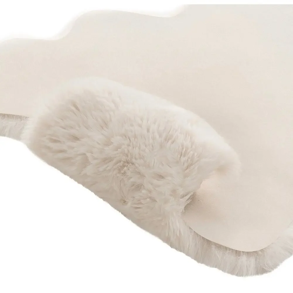 2 Mon Chateau Faux Fur Mini Quad Rugs 24” x 39”